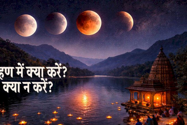 चंद्र ग्रहण (Chandra Grahan) का महत्व: चंद्र ग्रहण के दौरान क्या करें? ज्योतिष अनुसार प्रभाव और उपाय
