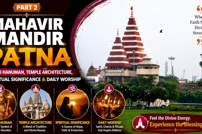 Mahavir Mandir Patna Part 2: Lord Hanuman, Temple Architecture, Spiritual Significance & Daily Worship