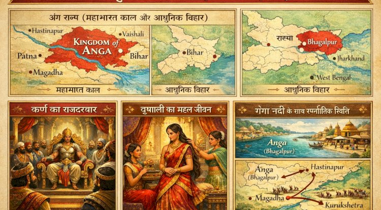 कर्ण और वृषाली: उनके विवाह की अनकही कहानी और अंग राज्य का जीवन