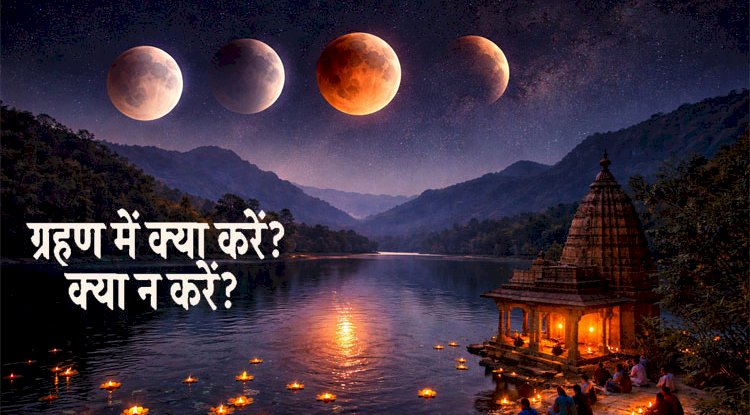चंद्र ग्रहण (Chandra Grahan) का महत्व: चंद्र ग्रहण के दौरान क्या करें? ज्योतिष अनुसार प्रभाव और उपाय
